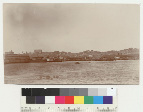 A portion of the burned district as viewed from San Francisco Bay