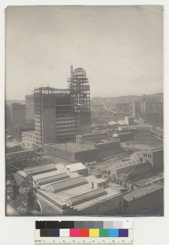 [Humboldt Savings Bank Building under construction. Market St.]