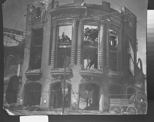 Tivoli Theatre--San Francisco. After the big fire of April 18, 1906