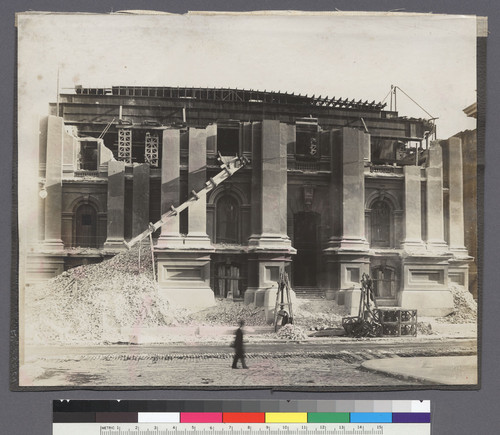 [Ruins of City Hall.]