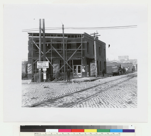 Martin & Wasserman Bldg. Washington St. [00-99 block. During reconstruction.]