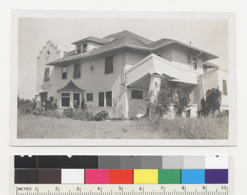 Phi Psi [i.e Chi Psi] House. [Stanford University, Palo Alto.]