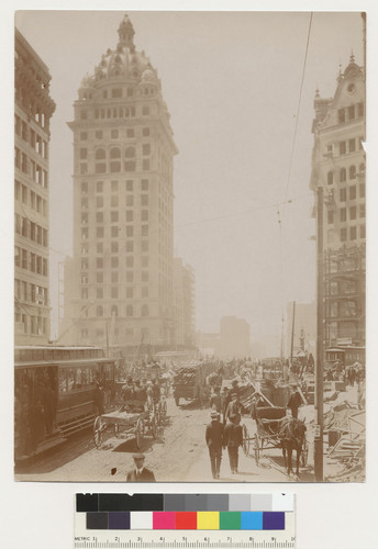 Call Building from corner of Kearny and Market Streets