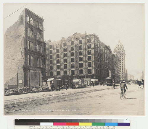 Market St. West from Second St. July 26, 1906. [No. 310.]