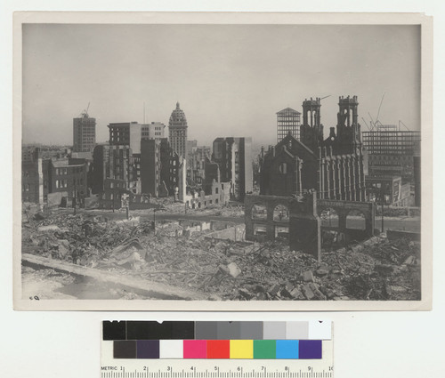 Jewish Synagogue. [Temple Emanu-el, right. Call Building in distance, left center.]