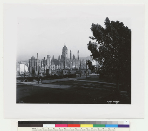 [Ruins of City Hall. From unidentified location. No. 486.]