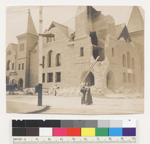 [First Baptist Church. Jones St. and Telegraph Ave., Oakland.]