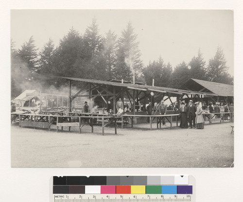 G.G. Park [i.e. Golden Gate Park], between meals. [Refugee camp.]