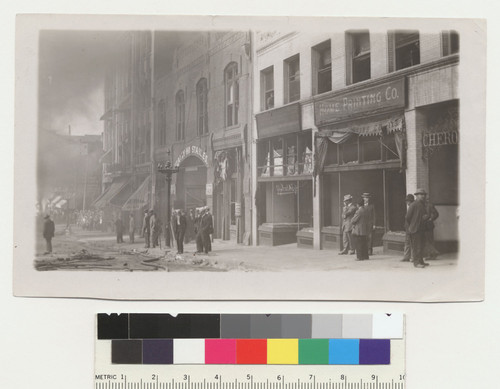 [Crowd in street. Unidentified location.]