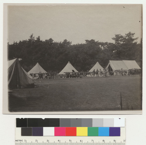 Troop G. 14 Cavalry, in Golden Gate Park