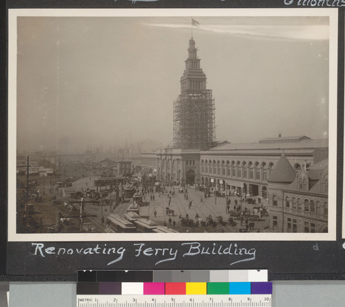 6 months after. Renovating Ferry Building