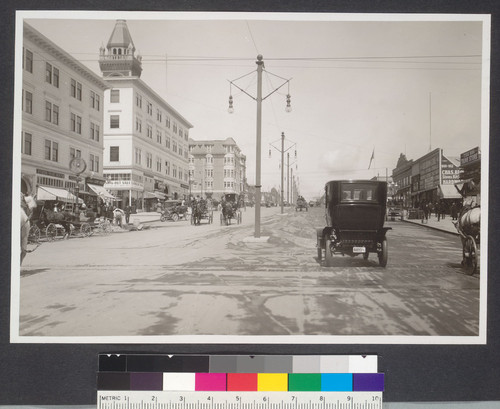 1 year after. Van Ness north from Ellis St