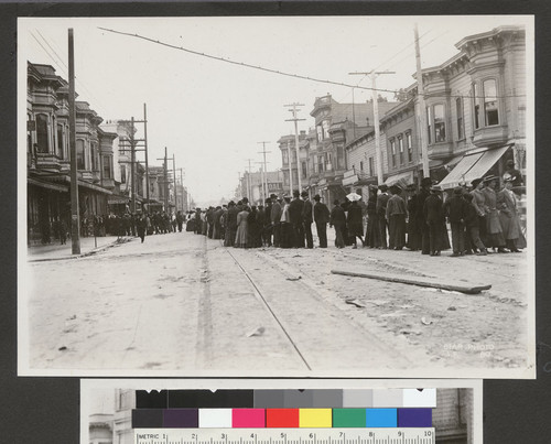 [Relief line, unidentified street.]