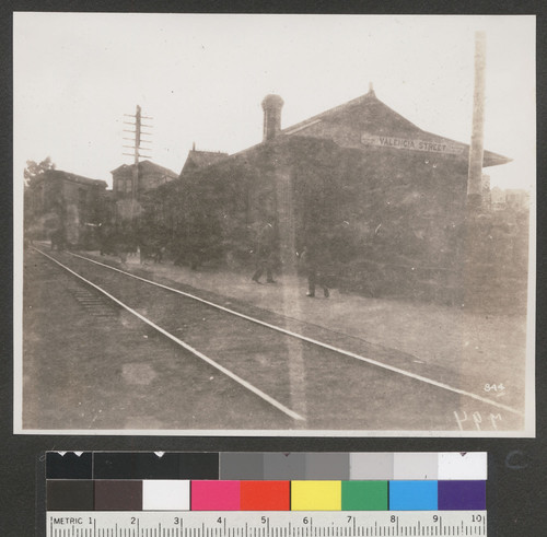 [Valenica Street railroad station.]