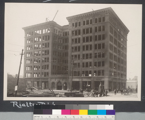 6 months after fire. Rialto Bldg. [i.e. Building]