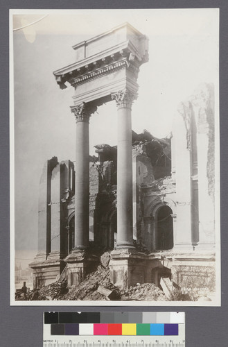 [Ruins of City Hall.]