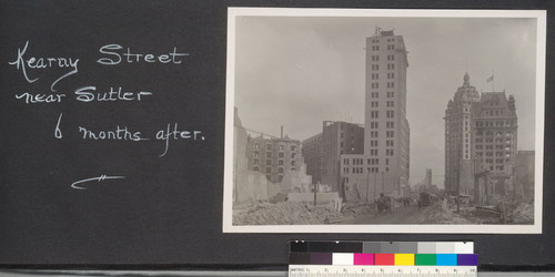 Kearny Street near Sutter 6 months after