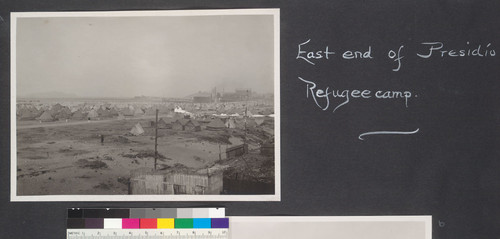 East end of Presidio refugee camp