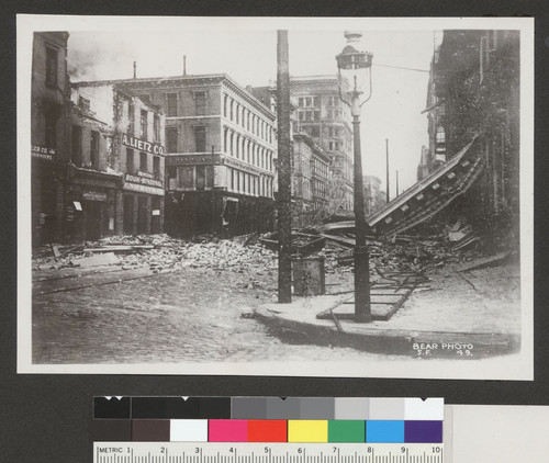 [Debris along Commercial St.]