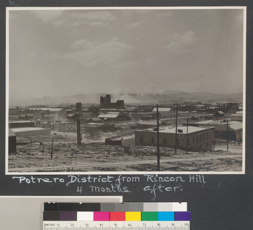 Potrero District from Rincon Hill 4 months after