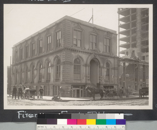 6 months after fire. Firemens Fund Bldg