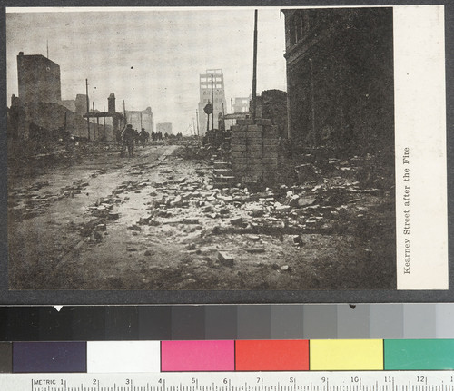 Kearney [i.e. Kearny] Street after the fire