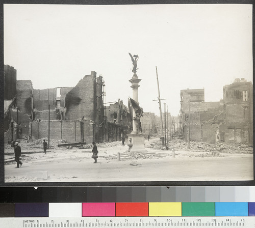 [Native Sons of the Golden West monument, Mason and Turk Sts. at Market.]