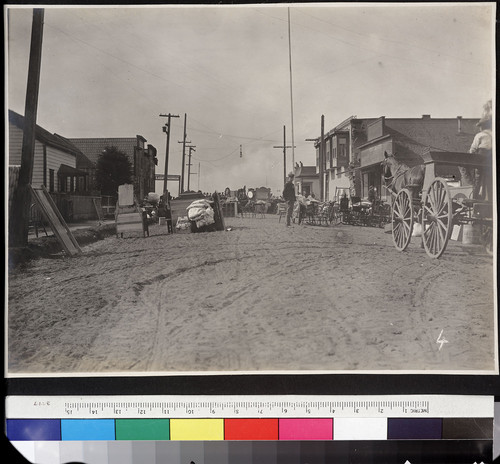 Fort Bragg. [Street scene.]