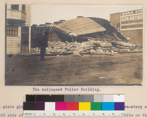 What the Earthquake did at Palo Alto, and Afterwards; An Illustrated Letter