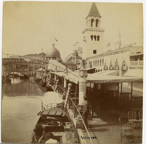 Canal, Venice in America exhibit