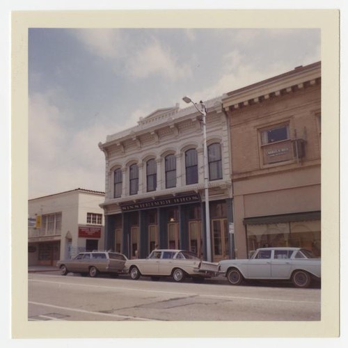 [Front of Sinsheimer Store]