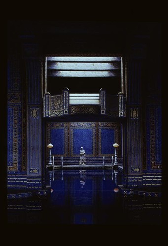San Simeon, Roman Pool, interior, diving platform, alcove