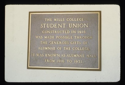 Student Union/Center, Mills College, Oakland