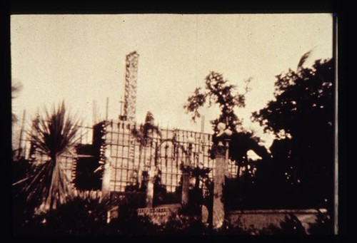 San Simeon, Casa Grande, exterior, construction