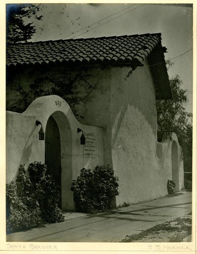 Adobe, Santa Barbara, California