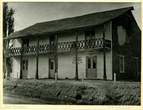 Adobe, San Miguel, California