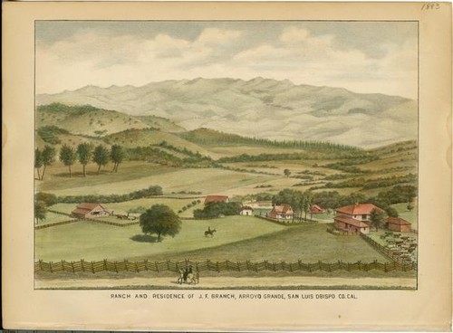 Branch, J. F., Ranch and Residence, Arroyo Grande