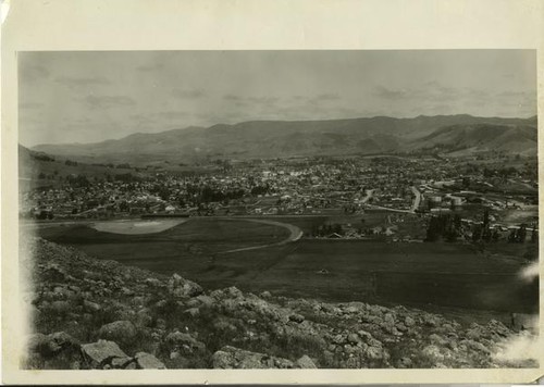 Exposition Park Race Track, San Luis Obispo, circa 1920-23