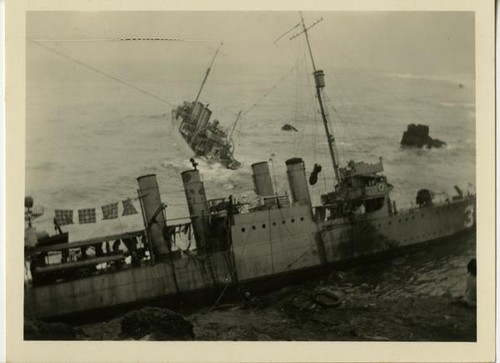 Wrecked destroyers, Point Honda