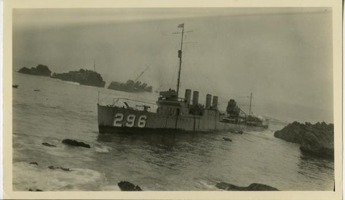 Wrecked destroyers, Point Honda