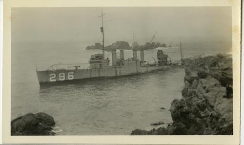 Wrecked destroyers, Point Honda