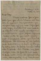 Letter from Eliza Morgan to Charles Morgan, February 12, 1879