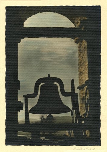 [A bell at Mission San Antonio de Padua]