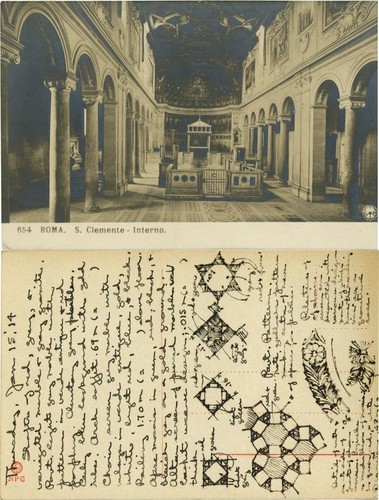 Roma [Rome], 1914: S. Clemente - Interno