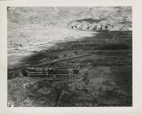 Japanese Army-Navy hospital - southern end of valley