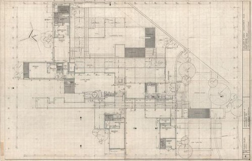 Floor plan, display residence for W. J. Sloane Co