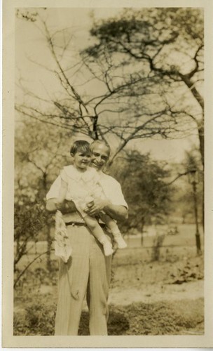 Bakhtiar, Dr. Abol and Lailee, 1930.Dr. Abol Bakhtiar, May 1930, Central Park, New York