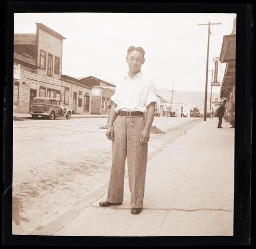 [Fred Louis in Chinatown] — Calisphere