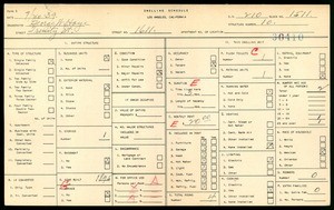 WPA household census for 1611 TRINITY STREET, Los Angeles