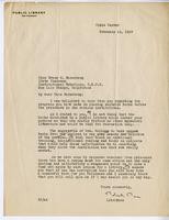 [Correspondance Robert Rea to Grace Barneberg]